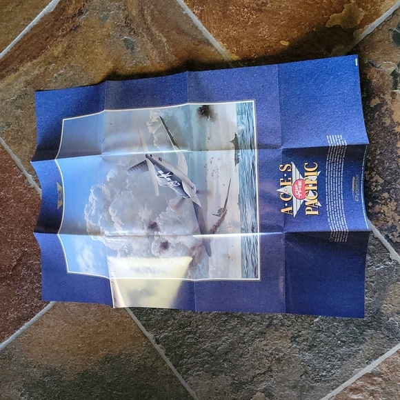 Vintage Aces of the Pacific & WWII 1946 expansion PC game 5.25 & 3.5 disk - Picture 10 of 10